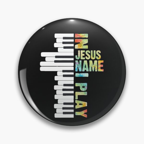Item preview, In Jesus Name I Play Piano Christian Music designed and sold by MertieStark.