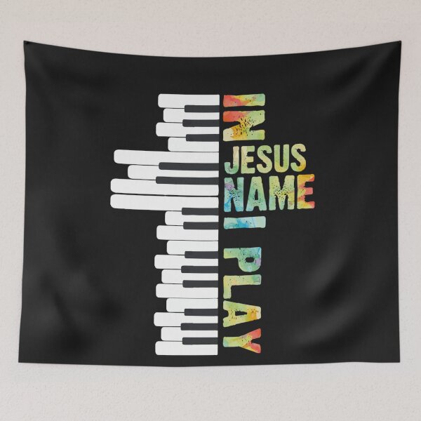 Item preview, In Jesus Name I Play Piano Christian Music designed and sold by MertieStark.