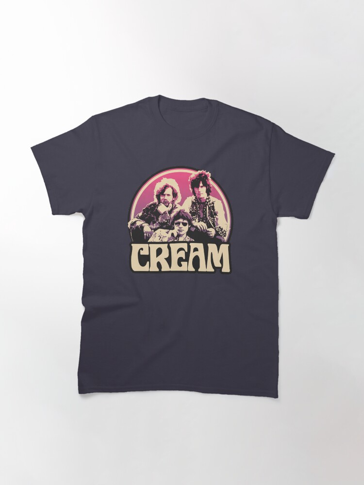 cream band t shirt mens