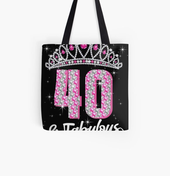 40 Ans Anniversaire Femme Tote Bag By Hormoneshop Redbubble