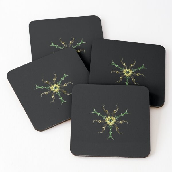 Item preview, Gold 'n' Green Starburst designed and sold by cjgraphic.