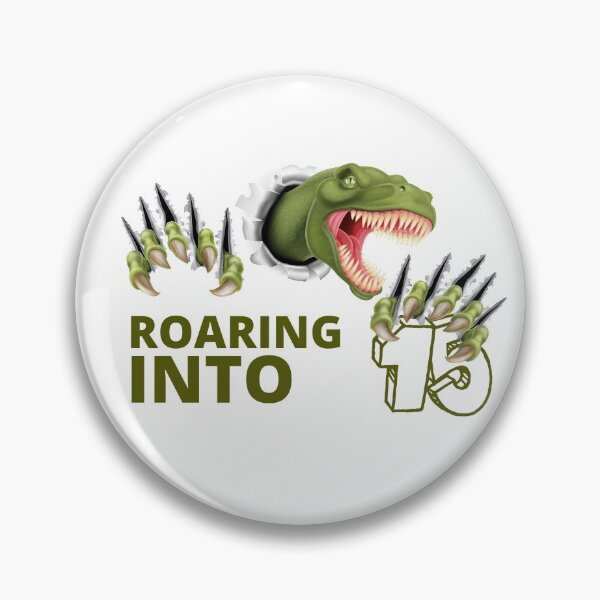 Artikelvorschau, Brüllen in 15. Geburtstagsgeschenk T-Rex Dinosaurier Geburtstag entworfen und verkauft von teemenia.