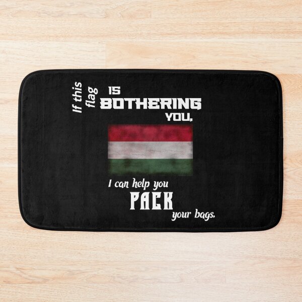 Item preview, Hungarian flag - pack your bags designed and sold by 2Girls1Shirt.