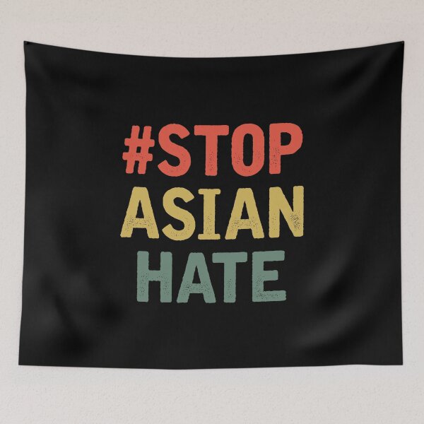 Item preview, Stop asian hate-retro designed and sold by iskapa.