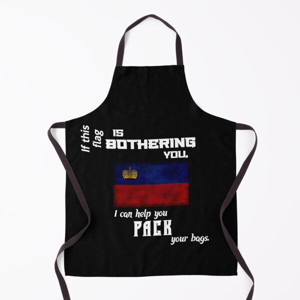 Item preview, Liechtenstein flag - pack your bags designed and sold by 2Girls1Shirt.