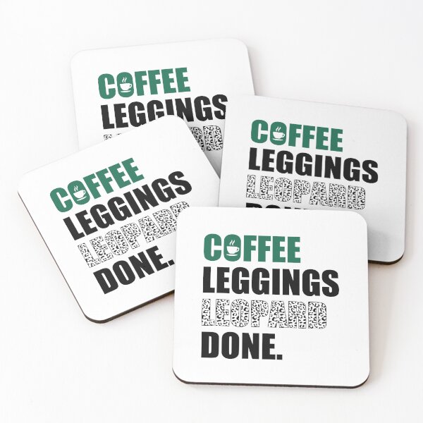 Artikelvorschau, Kaffee Leggings Leopard Fertig entworfen und verkauft von trathai1012.