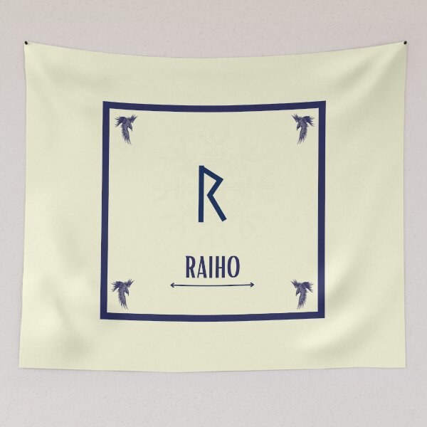 Item preview, Raiho/Raido - Odin - Norse Rune - Futhark - Viking Sticker - Ancient Alphabet designed and sold by Live2211.