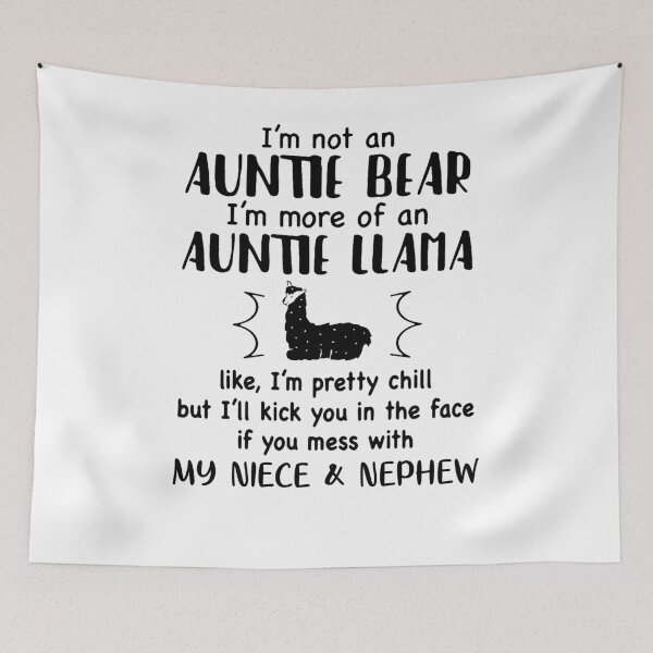 Item preview, I'm Not An Auntie Bear I'm More Of An Auntie Llama designed and sold by trathai1012.