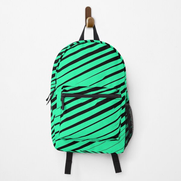 Item preview, Line graphics diagonal Mint&black designed and sold by newwind87.