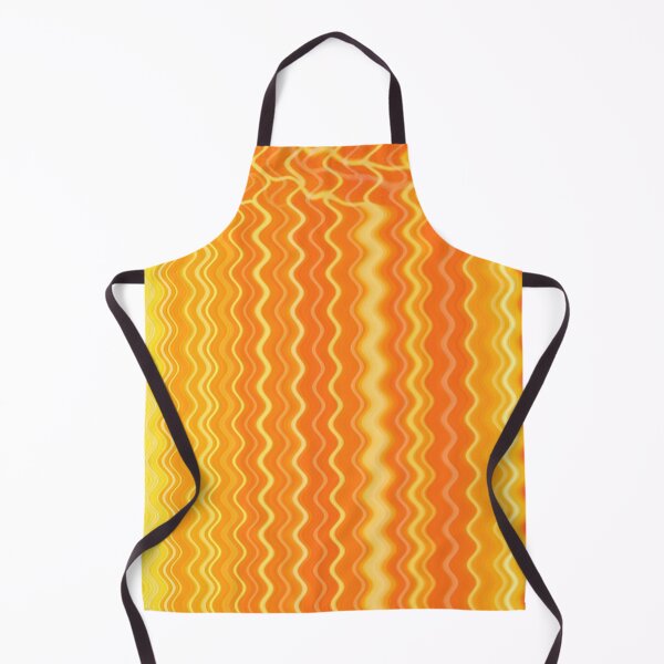 Item preview, Neon orange yellow waves, lights warm photograph / bold color tones designed and sold by marina ralston.