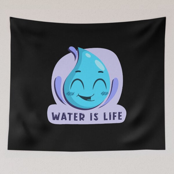 Item preview, Water is Life, World Water Day 2021 designed and sold by ZaydounStark.
