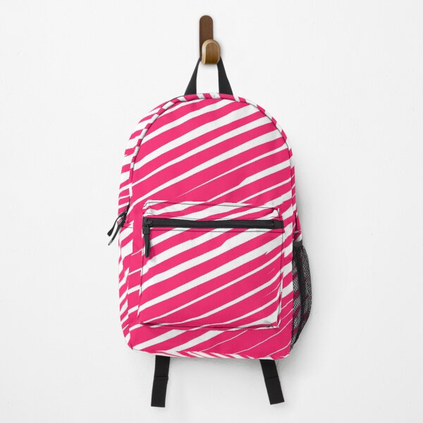 Item preview, Line graphics diagonal pink&White designed and sold by newwind87.