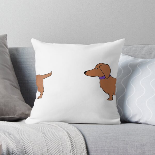 Two Halves Make A Whole Throw Pillow