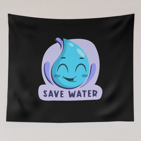 Item preview, Save Water, Water is Life, World Water Day 2021 designed and sold by ZaydounStark.