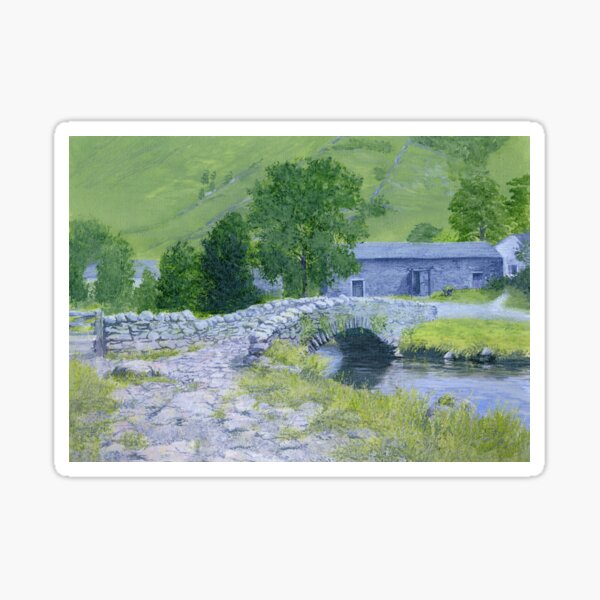 The Bridge at Watendlath Sticker