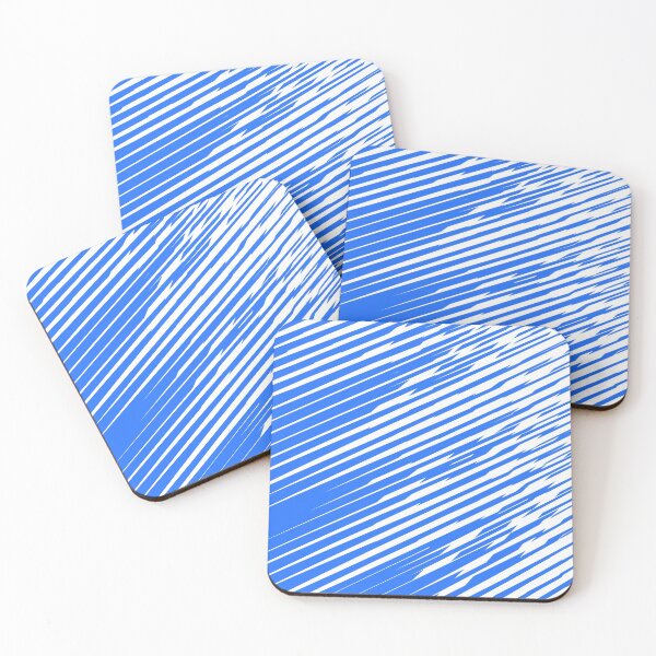 Item preview, Line graphics diagonal blue&White designed and sold by newwind87.