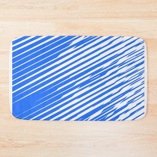 Item preview, Line graphics diagonal blue&White designed and sold by newwind87.
