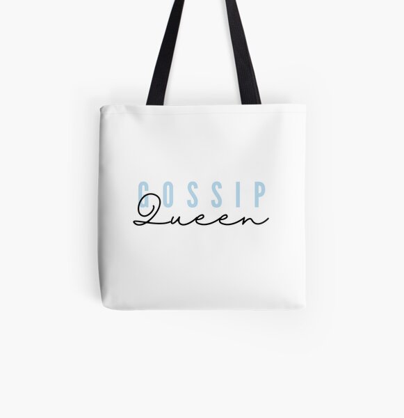 Gossip Queen All Over Print Tote Bag