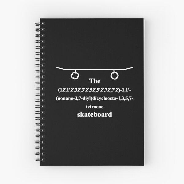 Item preview, Skateboard - IUPAC Nomenclature - white designed and sold by Marcel Wirth.