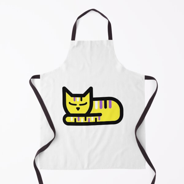 Item preview, Non-Binary Pride Cat designed and sold by GeorgieRumney.