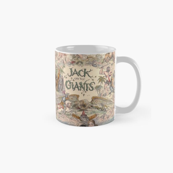 Vista previa del artículo con la obra «Jack the Giant killer vintage artwork illustration», diseñado y vendido por Vintage Designs +.