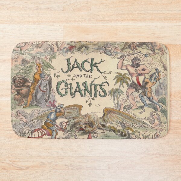 Item preview, Jack the Giant killer vintage artwork illustration designed and sold by Vintage Designs +.