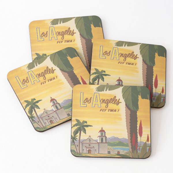 Item preview, Los Angeles California  Vintage Travel Poster designed and sold by cutesy.