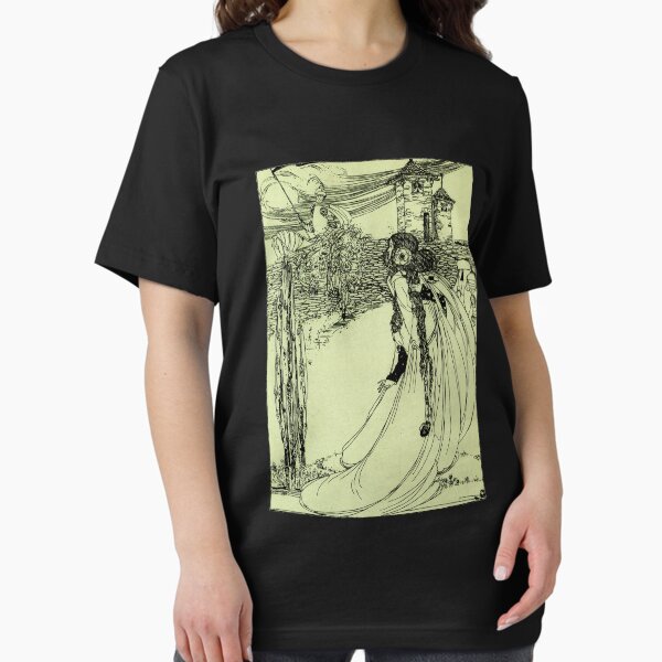 Item preview, Jessie M. King - “But stood turn’d sideways, listening.” designed and sold by VelcroFathoms.