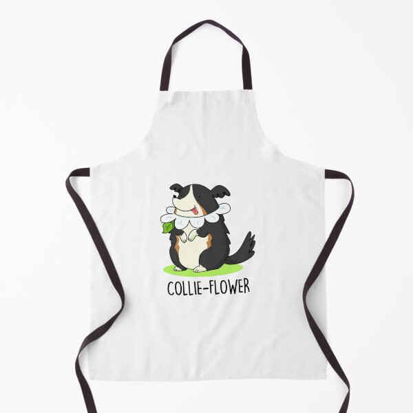 Item preview, Collie-flower Funny Border Collie Dog Puns  designed and sold by punnybone.
