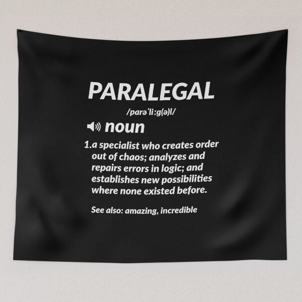 Item preview, Paralegal Definition Gift designed and sold by AwesomeWorld1.