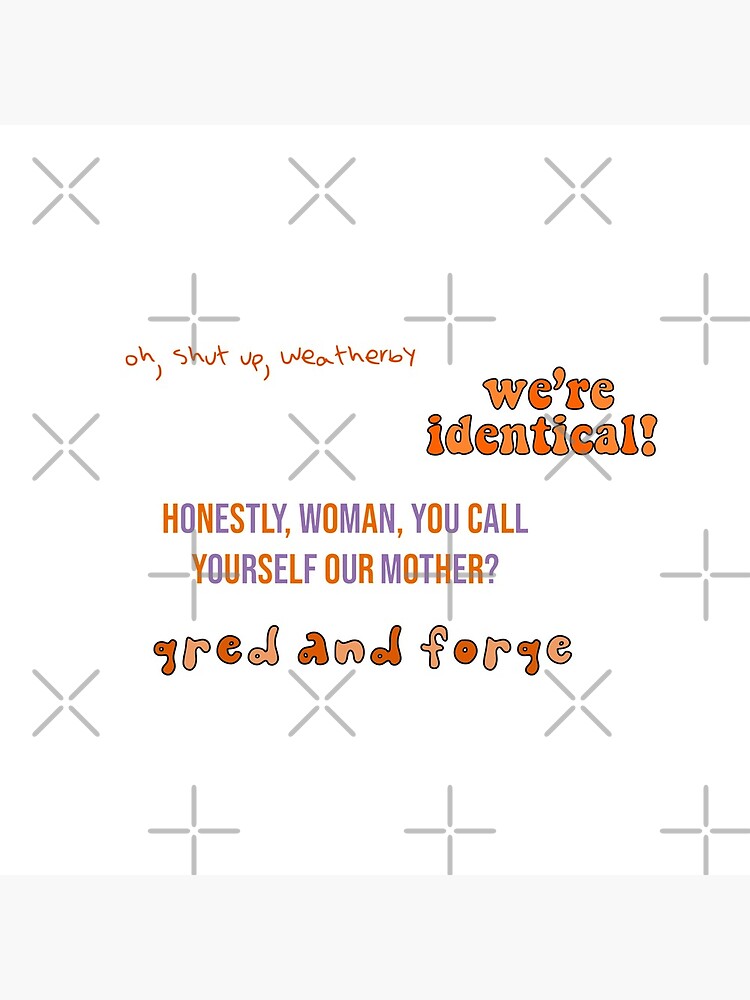 Horloge Citation De Jumeaux Weasley Pack 2 Par Designsbysara58 Redbubble