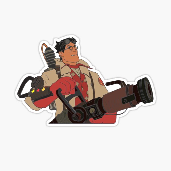 Medic Team Fortress 2  Sticker for Sale by EnoWesker