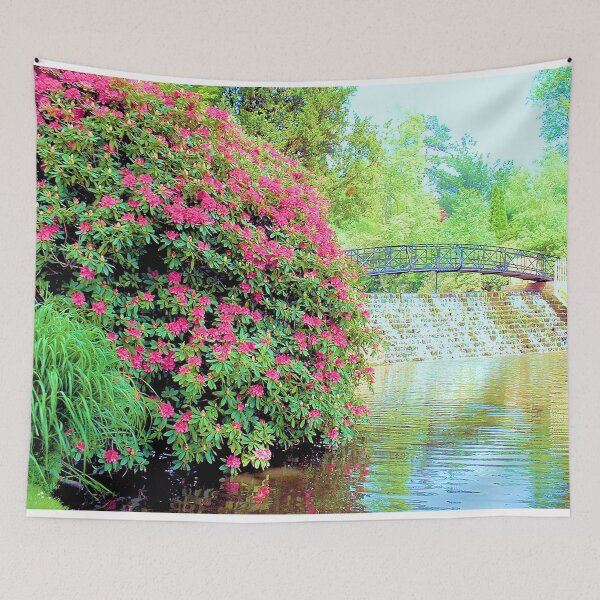 Item preview, Waterfall, Footbridge, Sheffield Park, England designed and sold by QualitySolution.
