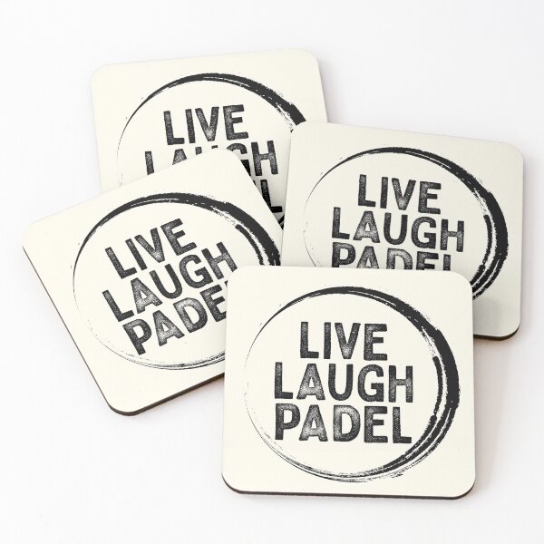 Item preview, Live, laugh, padel designed and sold by Eenig.