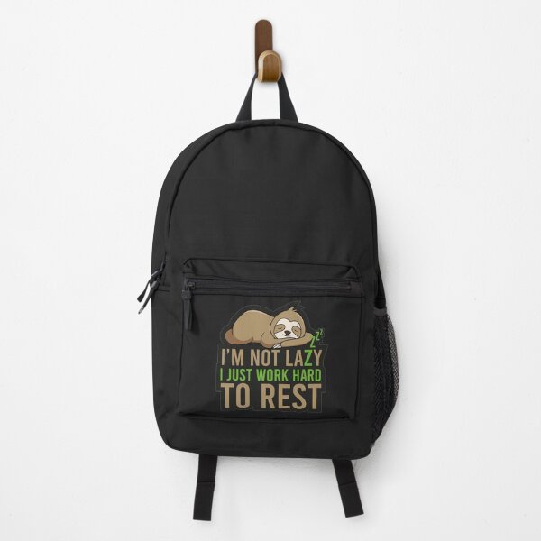 Item preview, I'm Not Lazy I Just Work Hard to Rest designed and sold by Vicky021.