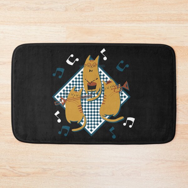 Item preview, Jazz Band Cool Jazz Cats Trio Ska Music designed and sold by MertieStark.