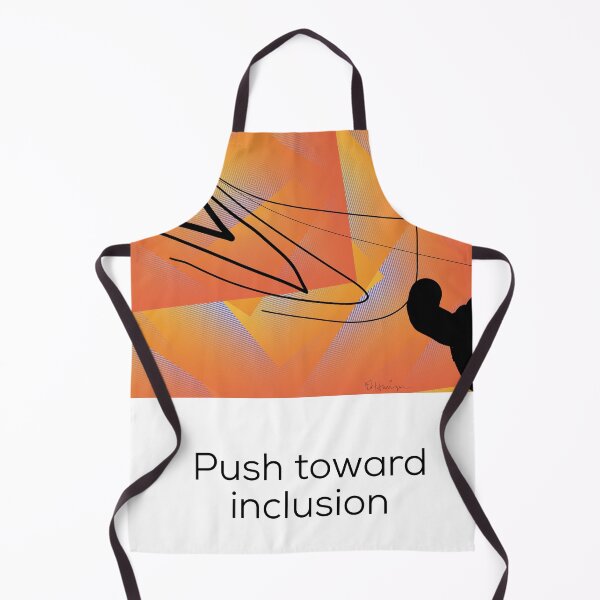 Aperçu de l'œuvre Pousser vers l'inclusion créée et vendue par headtrackerart.