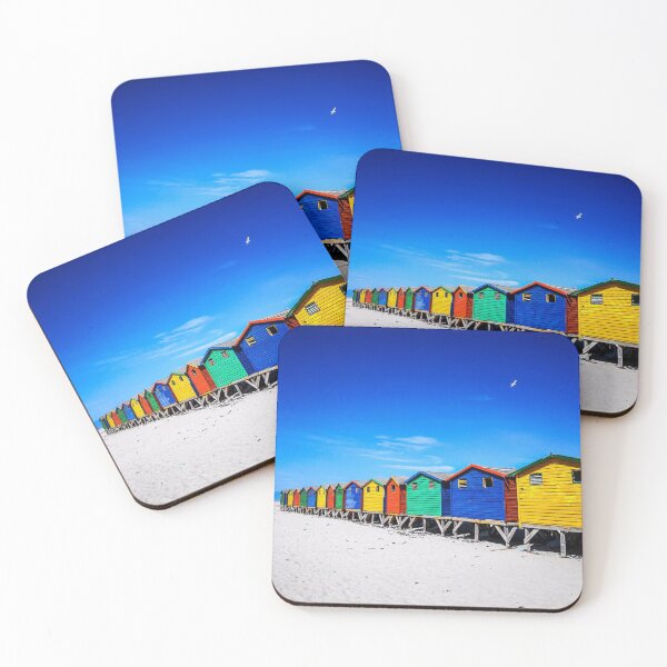 Item preview, Famous Cape Town beach - Muizenberg designed and sold by GRKiT.