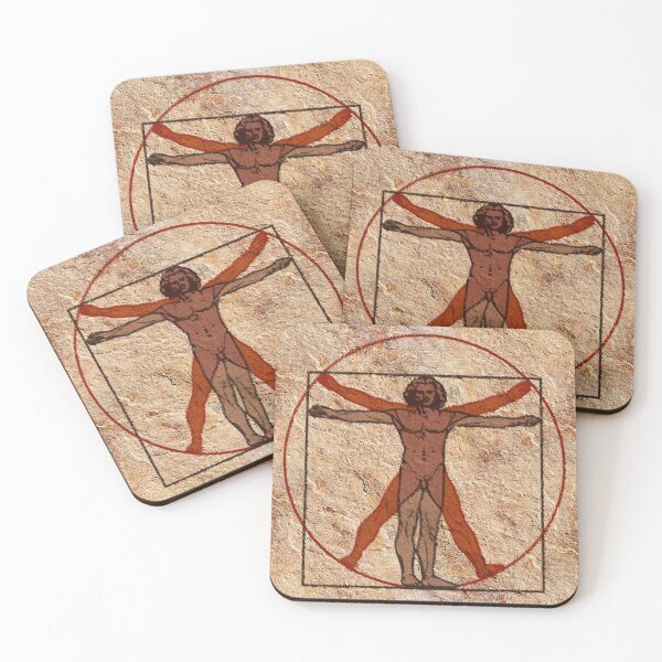 Item preview, da Vinci Vitruvian Man designed and sold by sirglennbo.