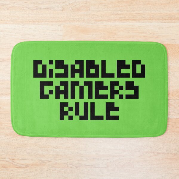 Item preview, Disabled Gamers Rule designed and sold by headtrackerart.