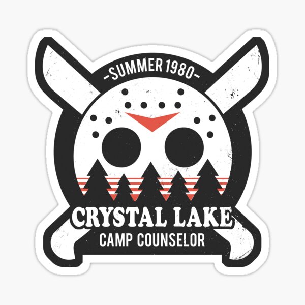 Camp Crystal Lake Counselor Sticker