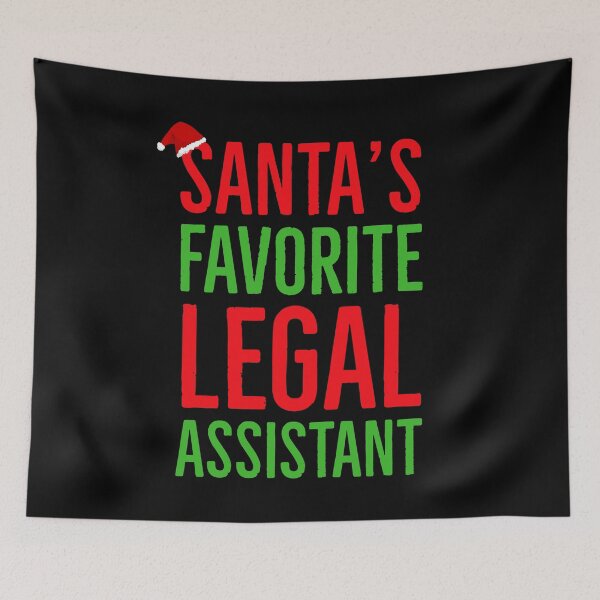 Item preview, Santas Favorite Legal Assistant Gift designed and sold by AwesomeWorld1.