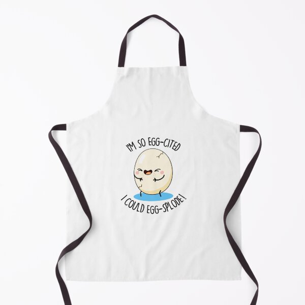 Item preview, I'm So Egg-cited I Could Egg-splode Funny Egg Puns designed and sold by punnybone.