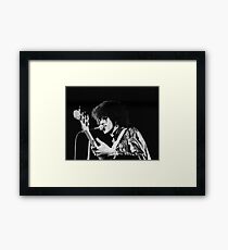 Phil Lynott in London Framed Print