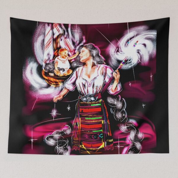 Item preview, Slavic Godess Mokosh designed and sold by KArtsNPrints.
