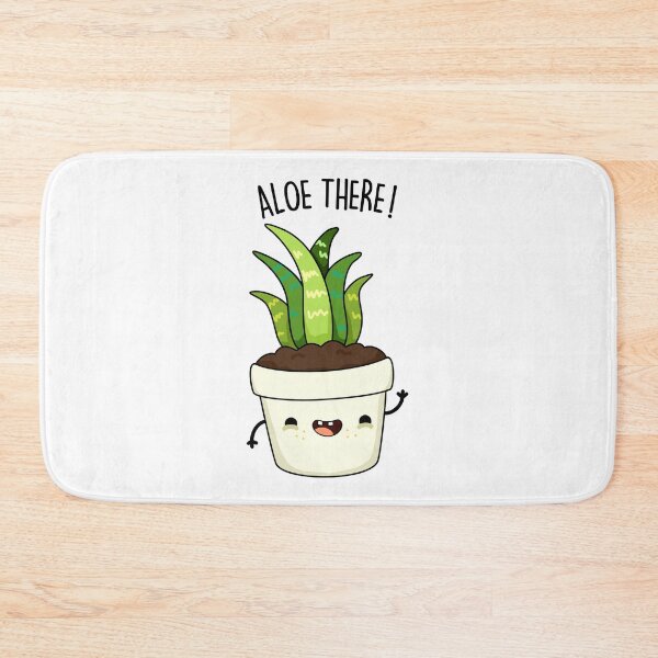 Item preview, Aloe There Funny Aloe Vera Puns  designed and sold by punnybone.