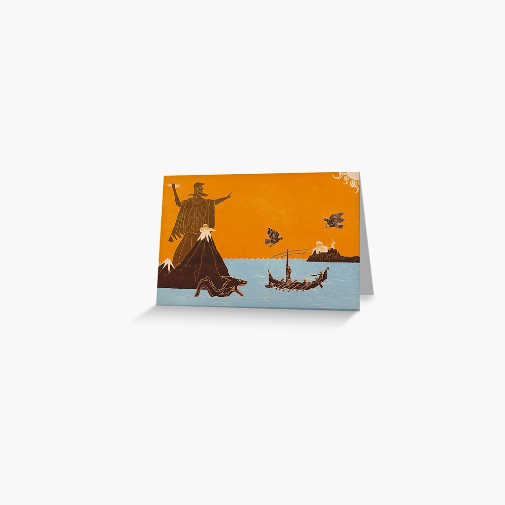 "age of legends epic adventures" greeting card