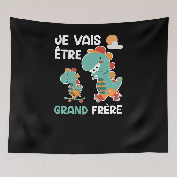 Item preview, Enfant Enfant Je Vais Être Grand Frère 2021 Dinosaure  designed and sold by IyadBro.