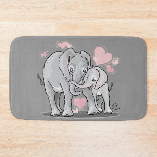 Item preview, Mama Elephant and Baby designed and sold by JohnnyPraize.