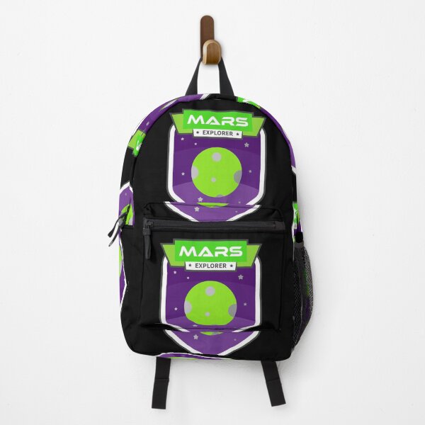 Item preview, Mars Planetary Explorer Sticker - Green Purple designed and sold by NoMatterLab.